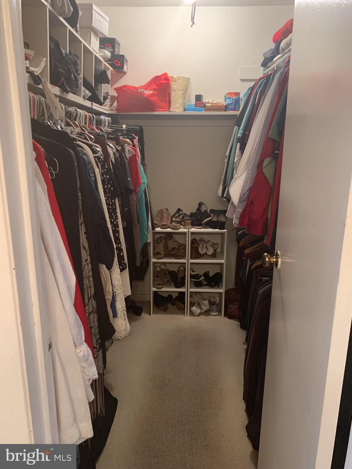 1292 Heller Drive Yardley, PA 19067 - Photo 24 of 36 a view of walk in closet with clothes and shoes