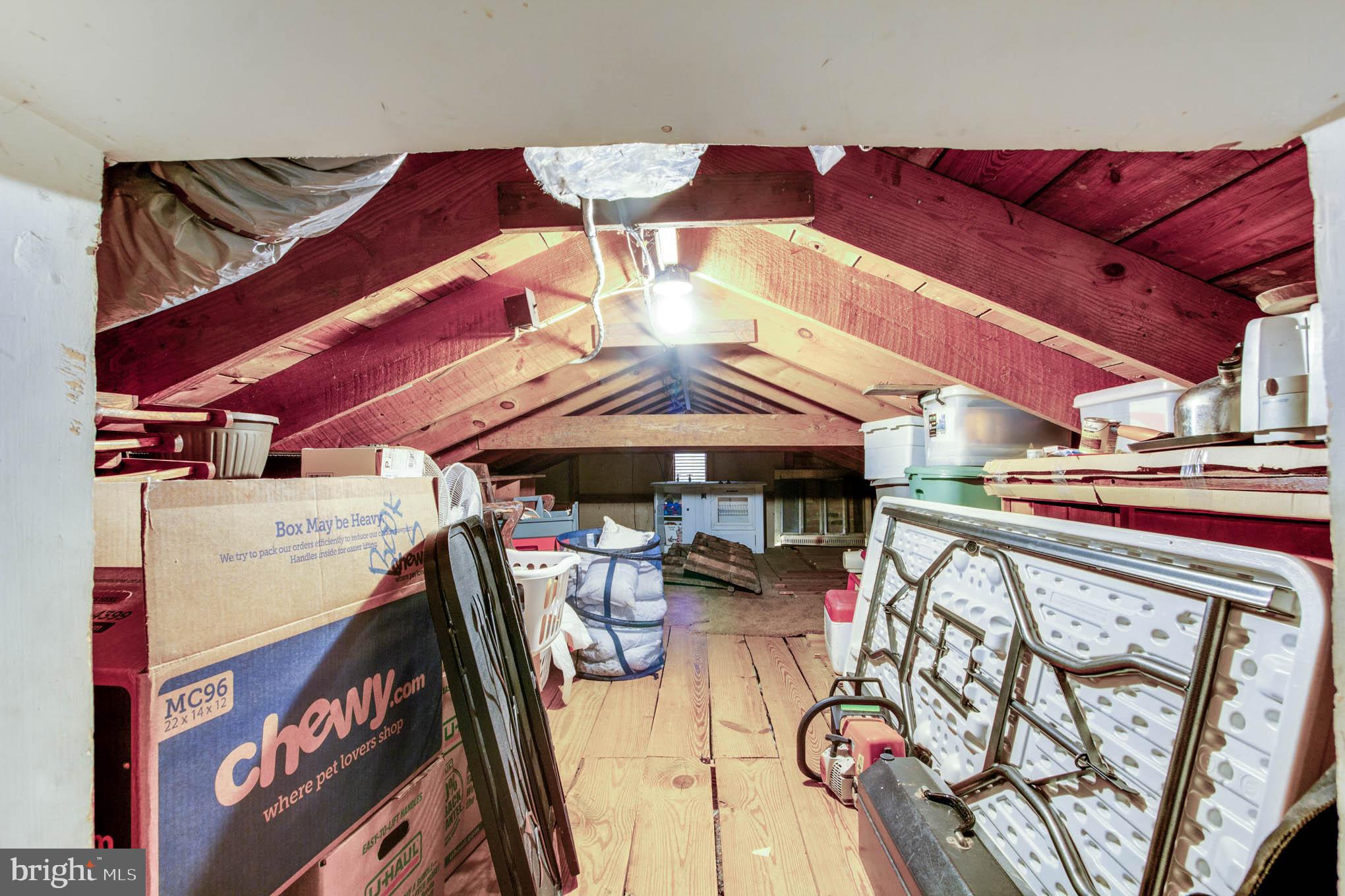 7309 Pinecastle Road Falls Church, VA 22043 - Photo 32 of 57 Plenty of easy access storage space in the attic!