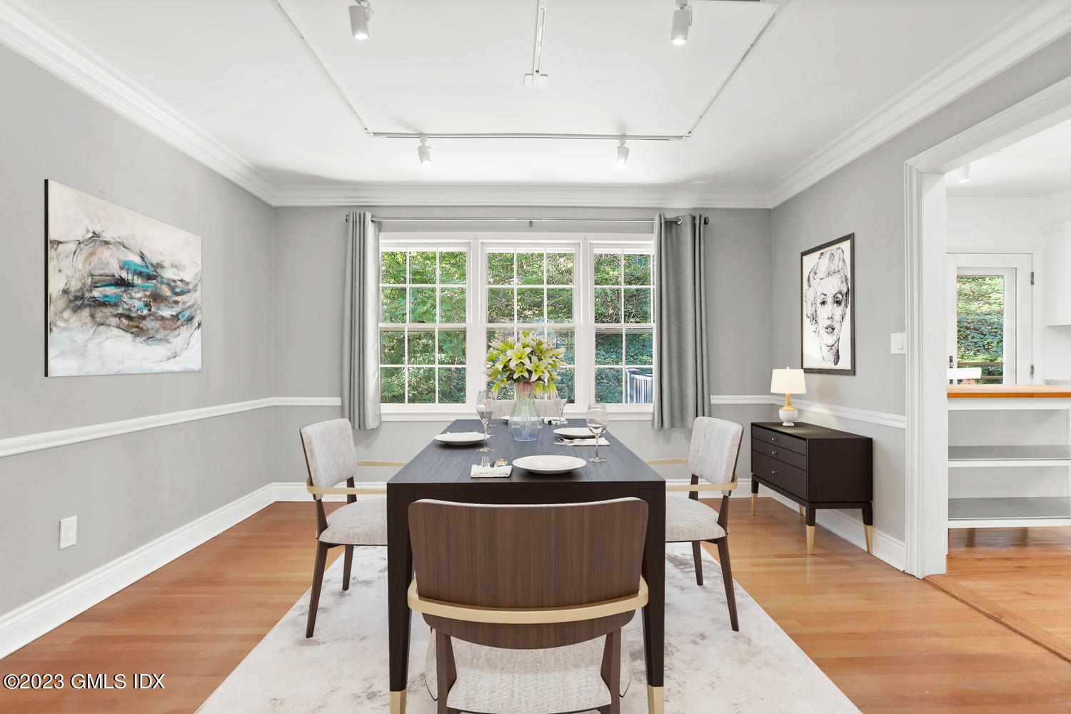 6 Pintail Lane Greenwich, CT 06830 - Photo 14 of 41 a dining room with furniture and window