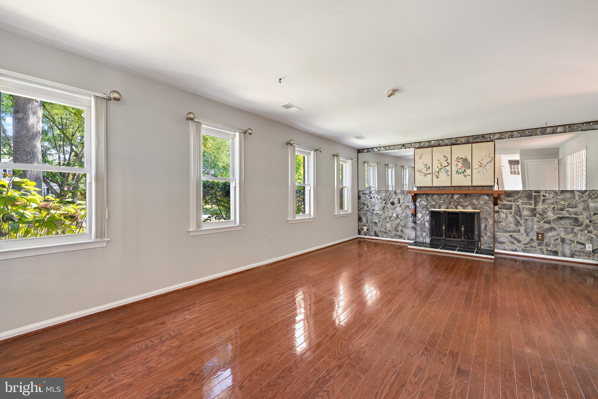 4906 Ten Mills Road Columbia, MD 21044 - Photo 18 of 54 Family room with a beautiful fireplace