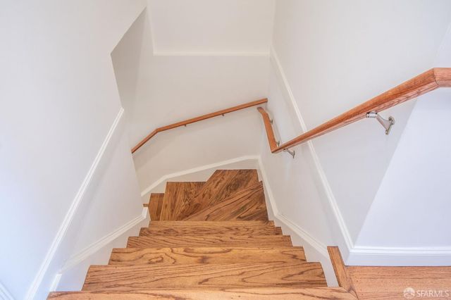 a terrace with a city view