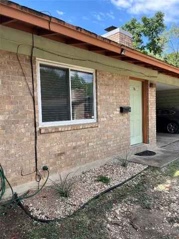 a view of a house with a window