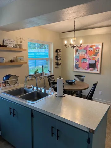 a room with furniture and window