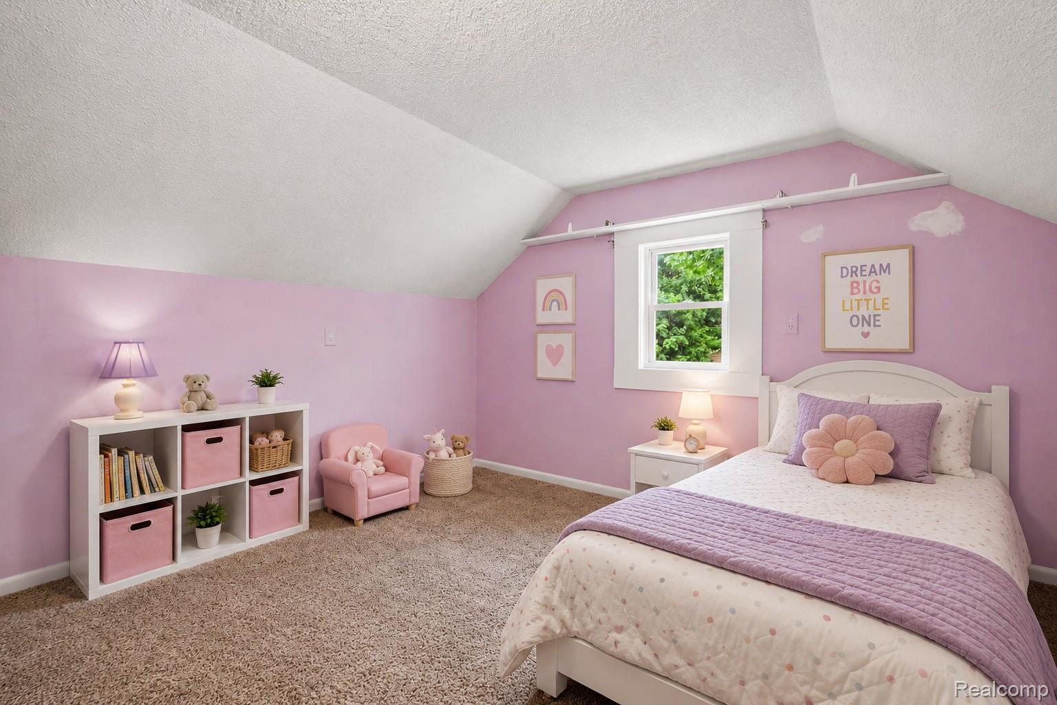 437 Deland Road Flushing, MI 48433 - Photo 19 of 27 bedroom 3 (staged)