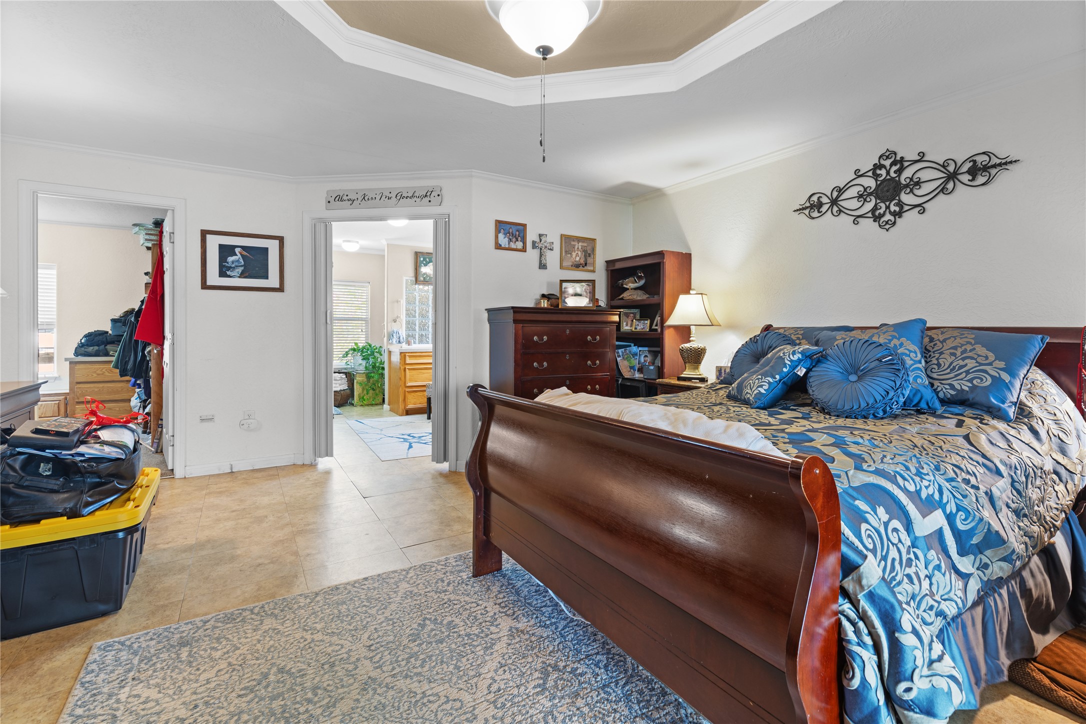 174 Lake Front Drive Trinity, TX 75862 - Photo 13 of 44 a bed room with a bed and a couch