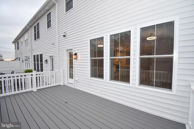 a view of a house with wooden floor