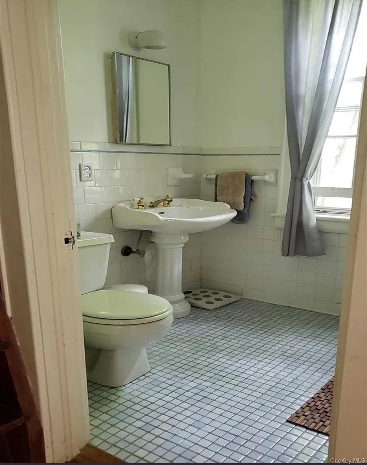 717 Spring Lake Road Red Hook, NY 12571 - Photo 18 of 19 a bathroom with a sink toilet and window