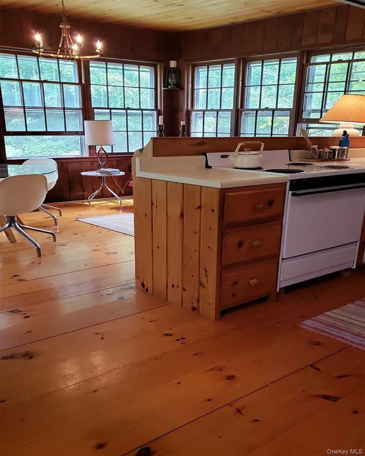 717 Spring Lake Road Red Hook, NY 12571 - Photo 9 of 19 a view of a kitchen with a large window