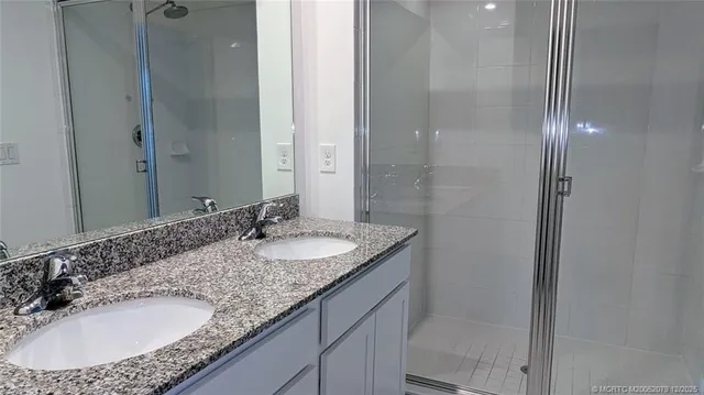 a empty closet with white paint