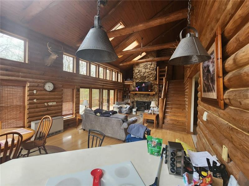 222 Camelot Road Portersville, PA 16051 - Photo 8 of 16 a view of a dining room with furniture window and outside view