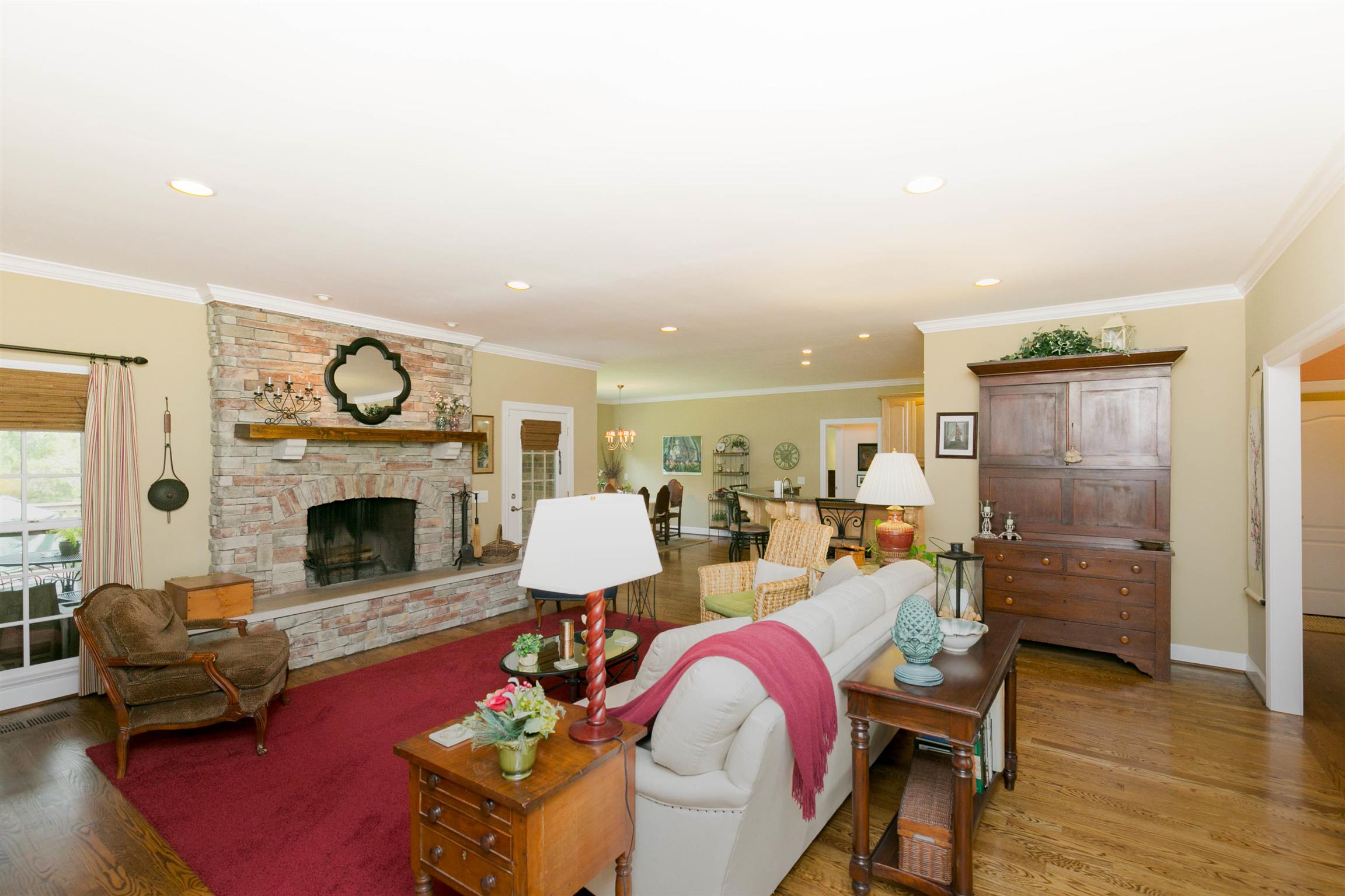 3637 Forte Road Joelton, TN 37080 - Photo 30 of 30 Open Floor Plan - Living Room w/Fireplace