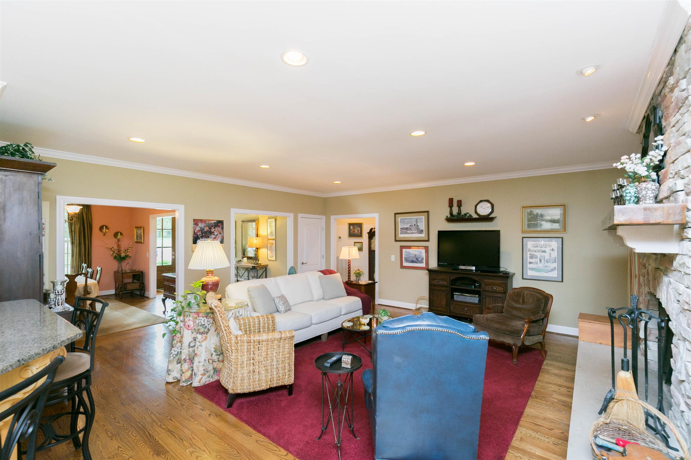 3637 Forte Road Joelton, TN 37080 - Photo 5 of 30 Another View of the Living Room. Tons of Upgrades in this home...note all the crown molding!