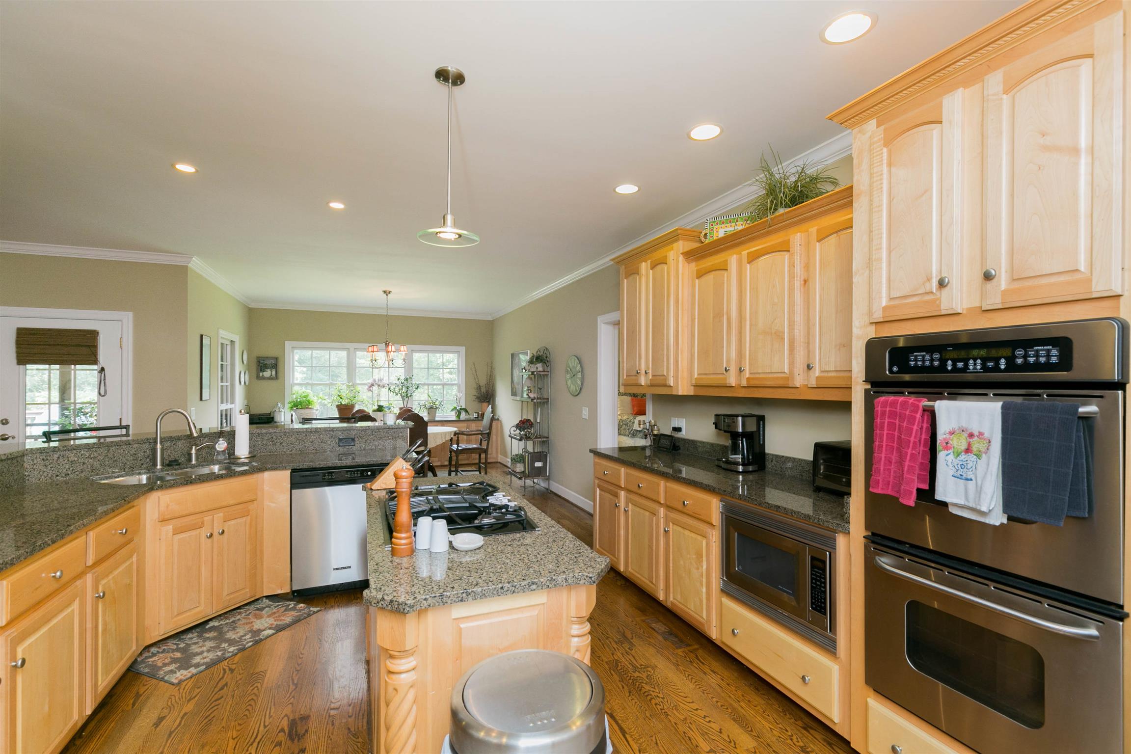 3637 Forte Road Joelton, TN 37080 - Photo 6 of 30 Kitchen w/Large Pantry, Gas Cook Top, Double Ovens. You can see the Eating Area as Well