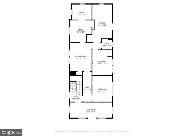 $510,000 | 3419 Eastern Avenue Northeast, Mount Rainier, MD 20712