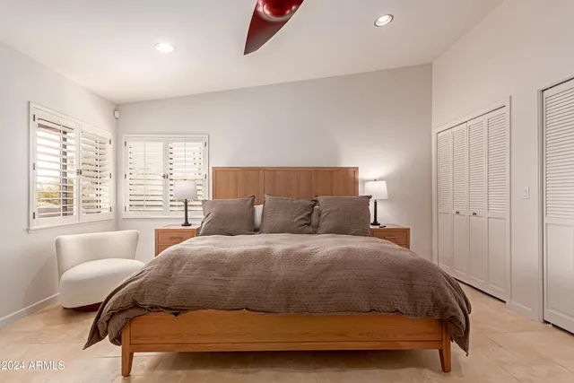 a outdoor dining space with furniture and outdoor view