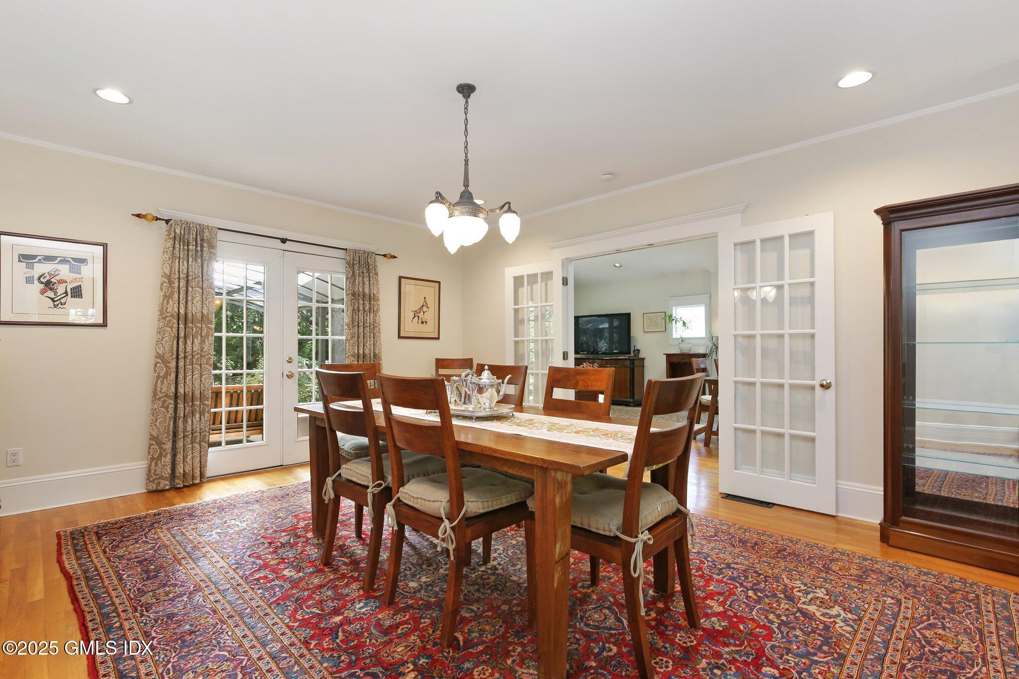 23 Westview Place Riverside, CT 06878 - Photo 10 of 42 a view of a dining room with furniture window and wooden floor
