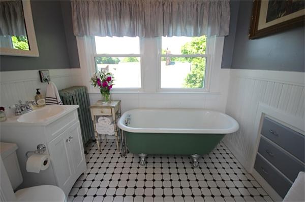 48 Banks Road Swampscott, MA 01907 - Photo 23 of 28 a bathroom with a sink toilet and window