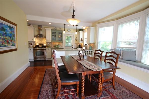 48 Banks Road Swampscott, MA 01907 - Photo 4 of 28 a view of a a dining room with furniture window and wooden floor