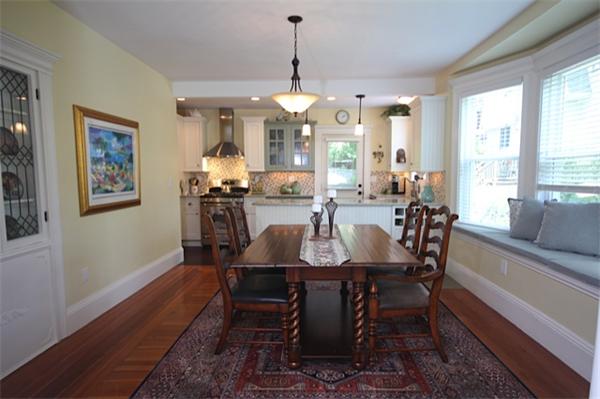 48 Banks Road Swampscott, MA 01907 - Photo 5 of 28 a view of a dining room with furniture window and wooden floor