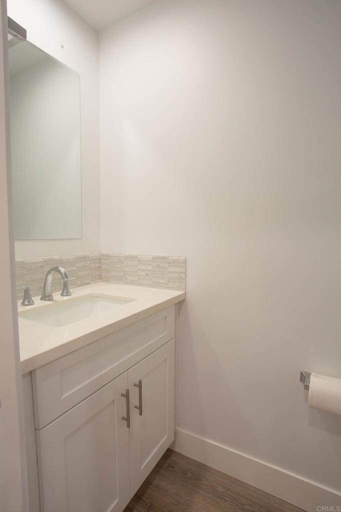 922 Sealane Drive, Unit B Encinitas, CA 92024 - Photo 11 of 30 a bathroom with a sink and a vanity