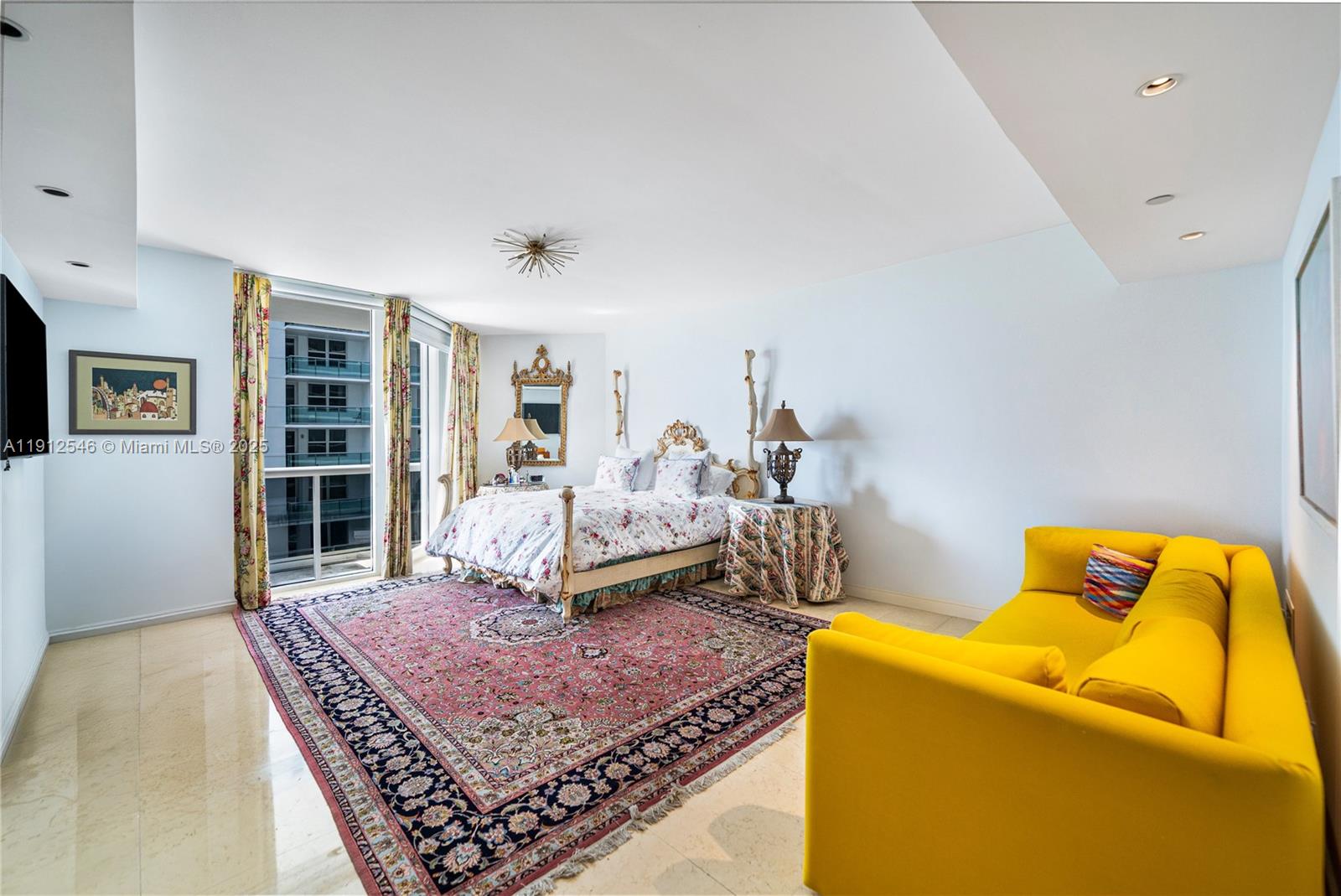 9559 Collins Avenue, Unit S7A Surfside, FL 33154 - Photo 15 of 43 a living room with furniture rug and wooden floor