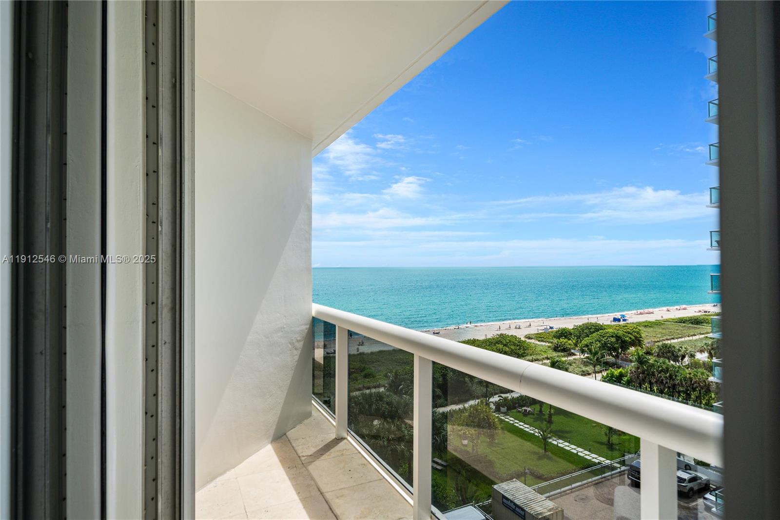 9559 Collins Avenue, Unit S7A Surfside, FL 33154 - Photo 24 of 43 a view of balcony with ocean