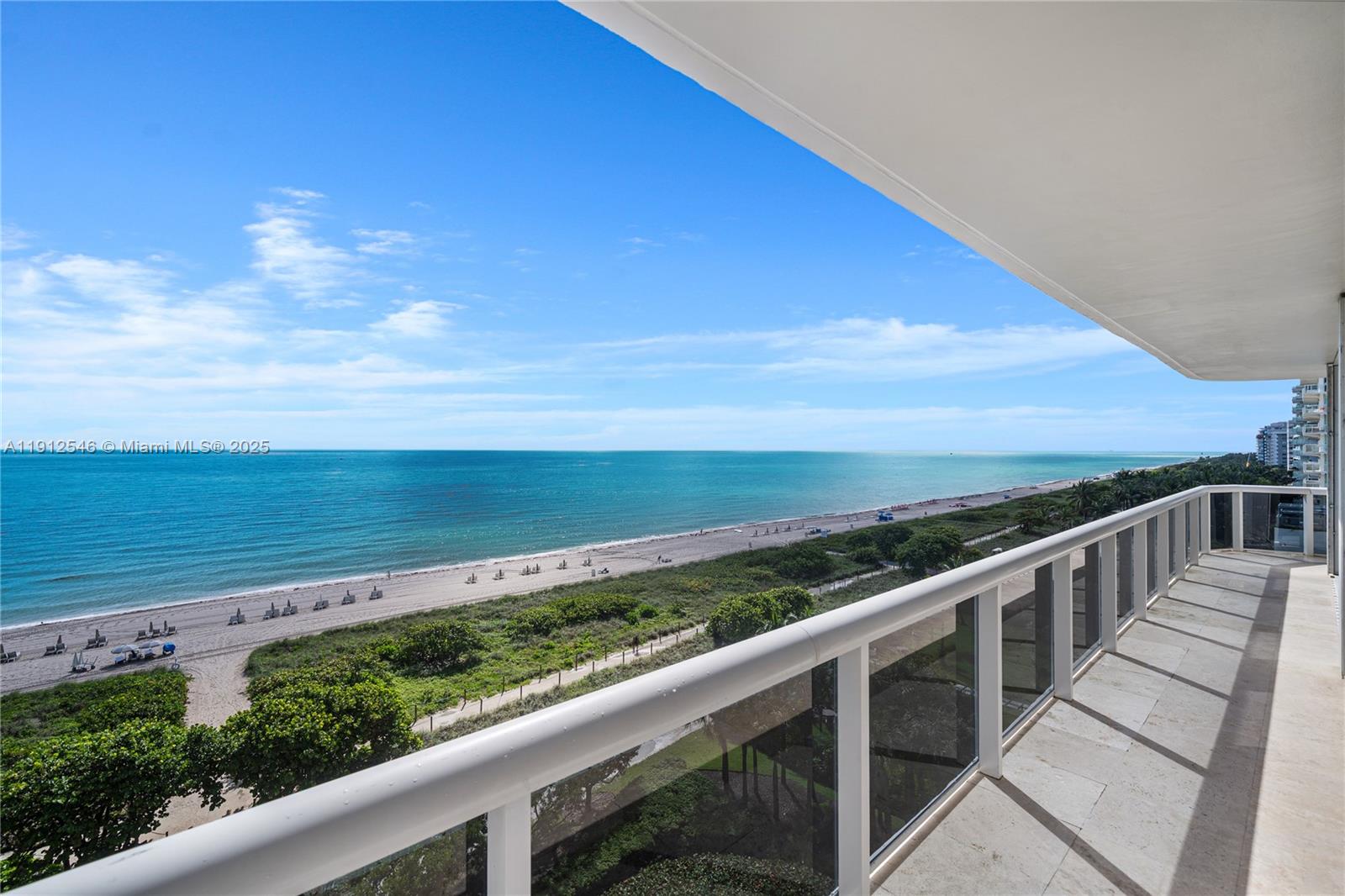 9559 Collins Avenue, Unit S7A Surfside, FL 33154 - Photo 30 of 43 a view of city and ocean