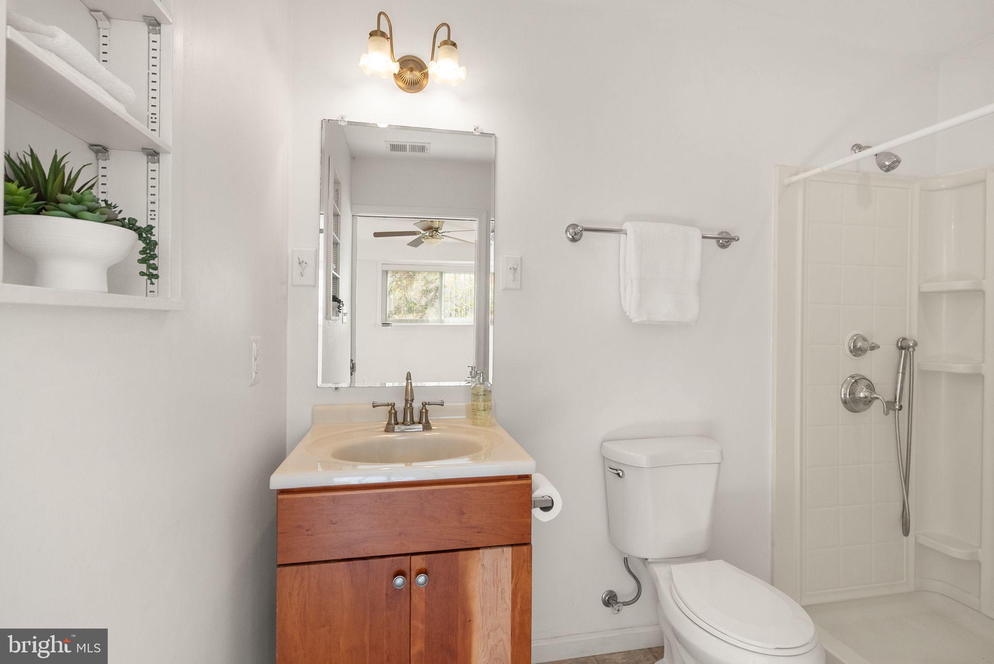 3607 Colony Road Fairfax, VA 22030 - Photo 46 of 73 4th bedroom bathroom with low barrier entry shower