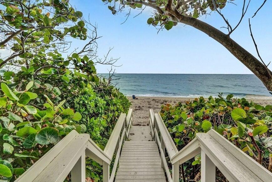 3594 South Ocean Boulevard, Unit 206 Highland Beach, FL 33487 - Photo 15 of 21 a view of outdoor space and deck
