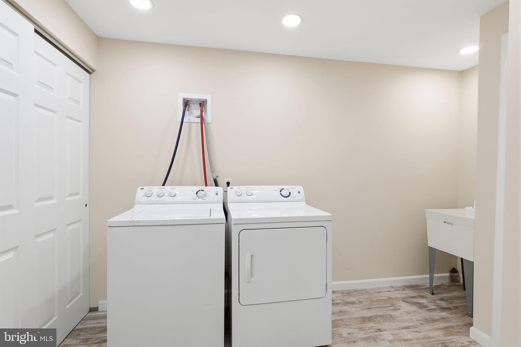 3832 William Daves Road, Unit 3 Doylestown, PA 18902 - Photo 27 of 35 a utility room with dryer and washer