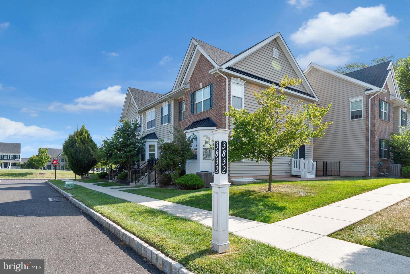 3832 William Daves Road, Unit 3 Doylestown, PA 18902 - Photo 34 of 35 a front view of house with yard and green space