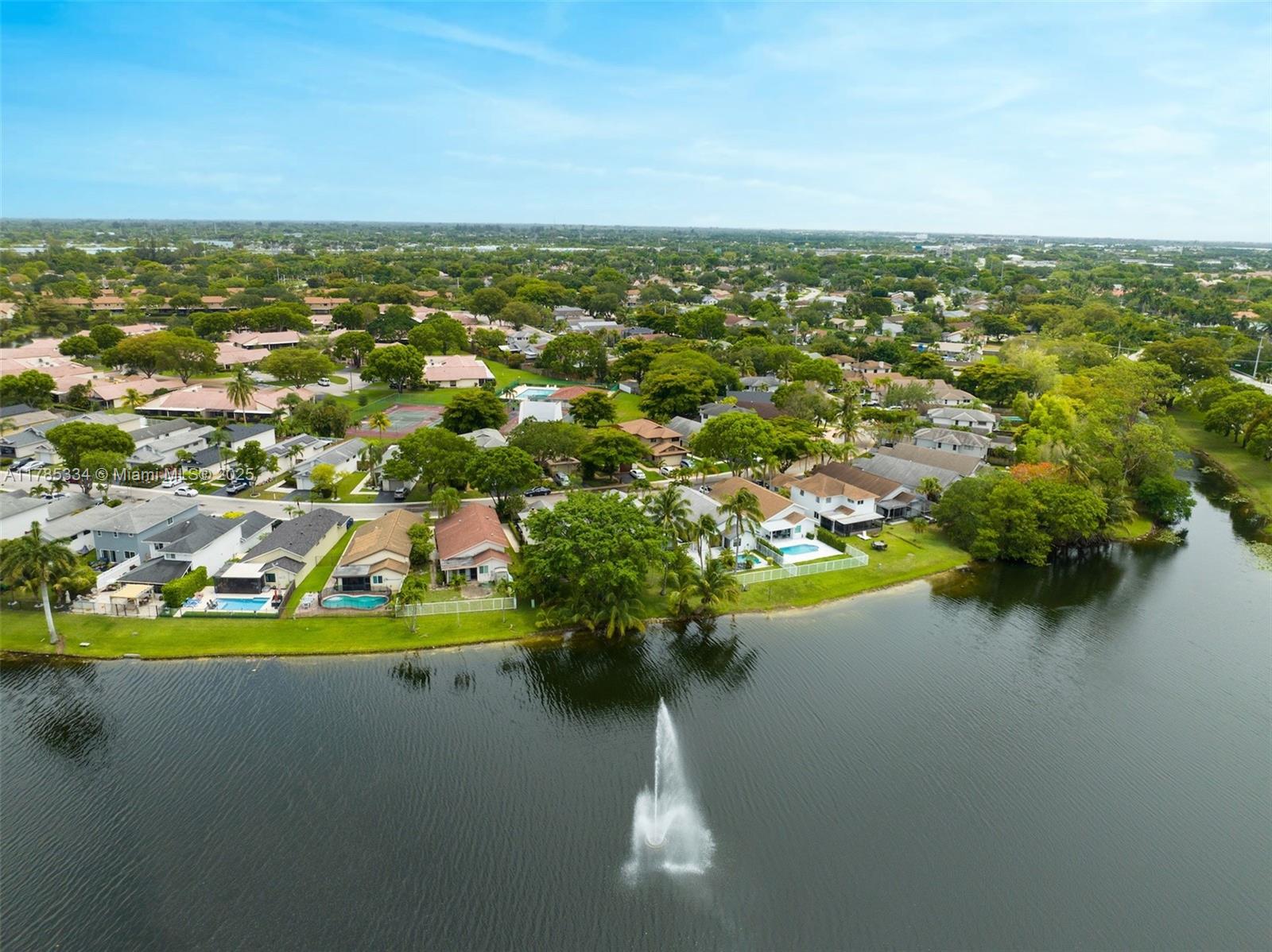 563 Lakeside Circle Sunrise, FL 33326 - Photo 35 of 36 a view of a lake