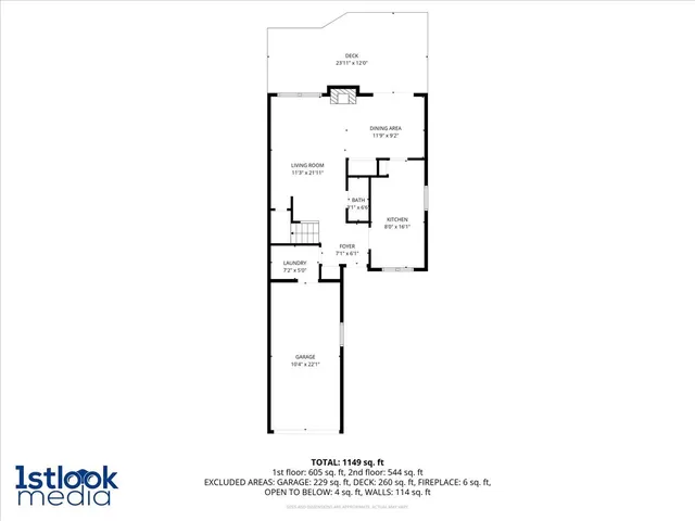a picture of a floor plan