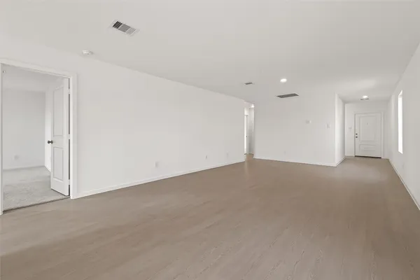 a view of empty room