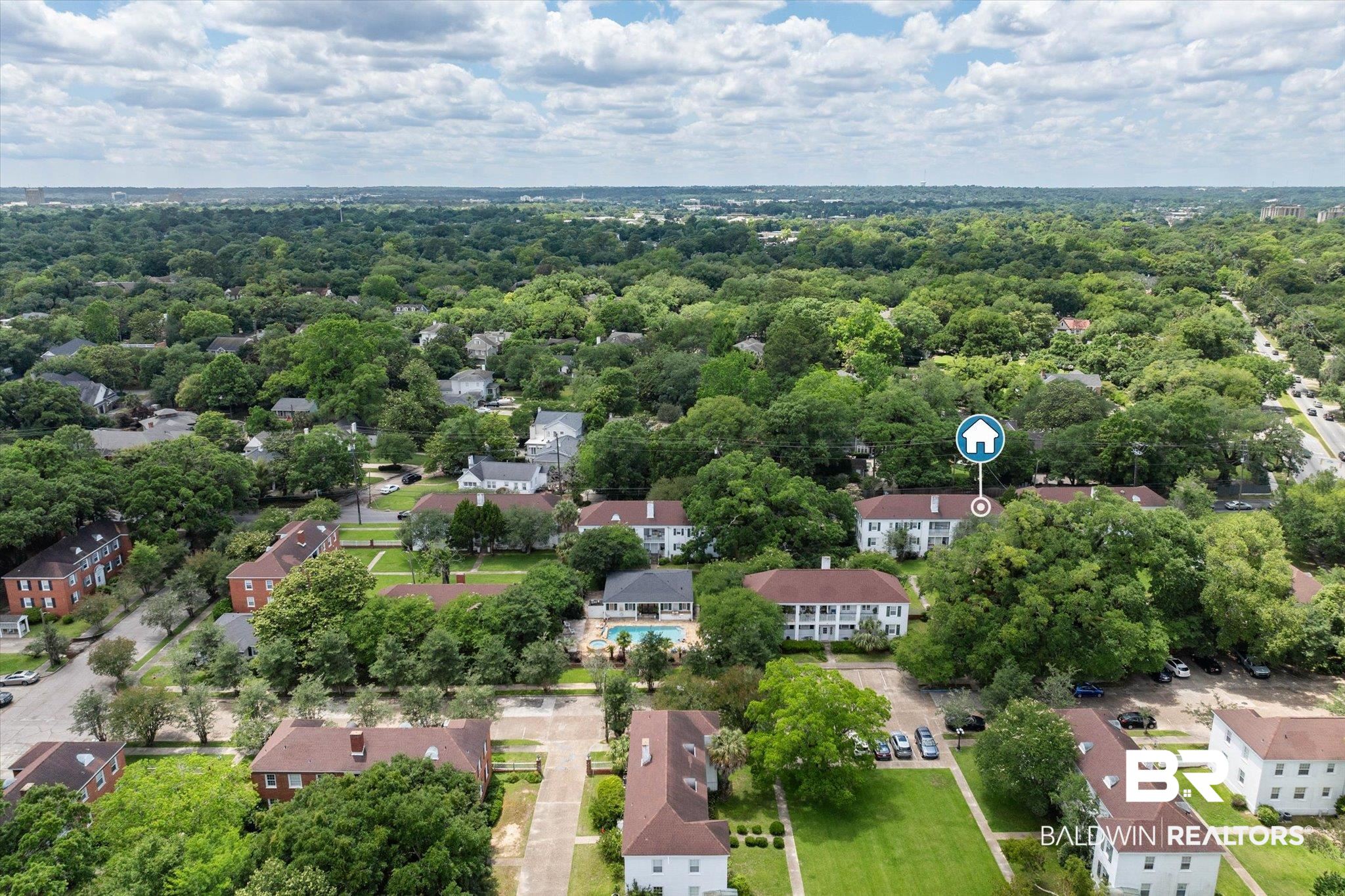214 Upham Street, Unit 18A Mobile, AL 36607 - Photo 25 of 29 Aerial view