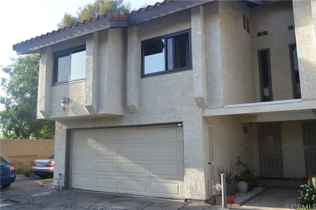 a front view of house