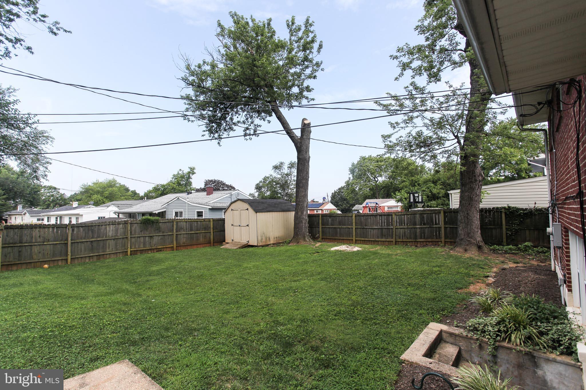 6003 Johnnycake Road Catonsville, MD 21228 - Photo 43 of 47 Fully Fenced Rear Yard