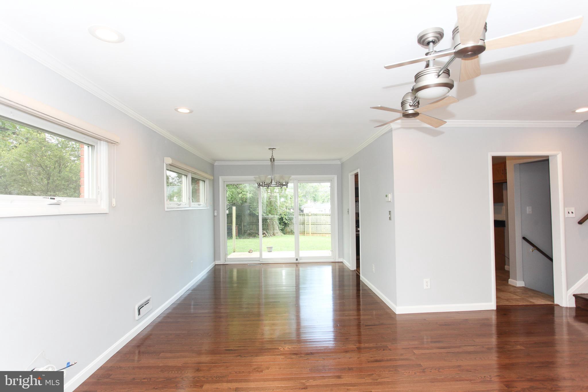 6003 Johnnycake Road Catonsville, MD 21228 - Photo 10 of 47 Living Room with view of Dining Room