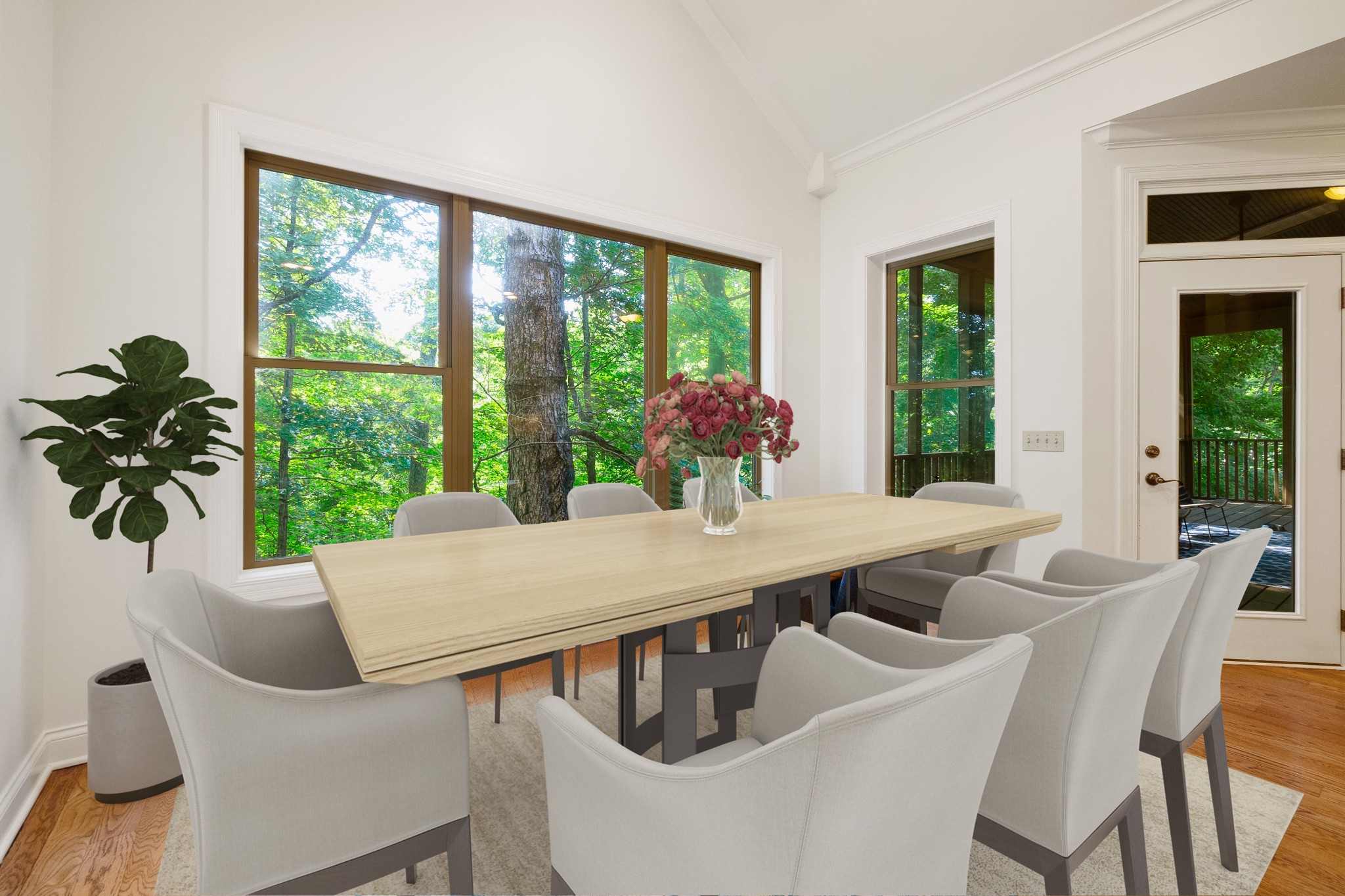 3000 Jubilee Ridge Road Franklin, TN 37069 - Photo 27 of 55 a view of a dining room with furniture window and outside view