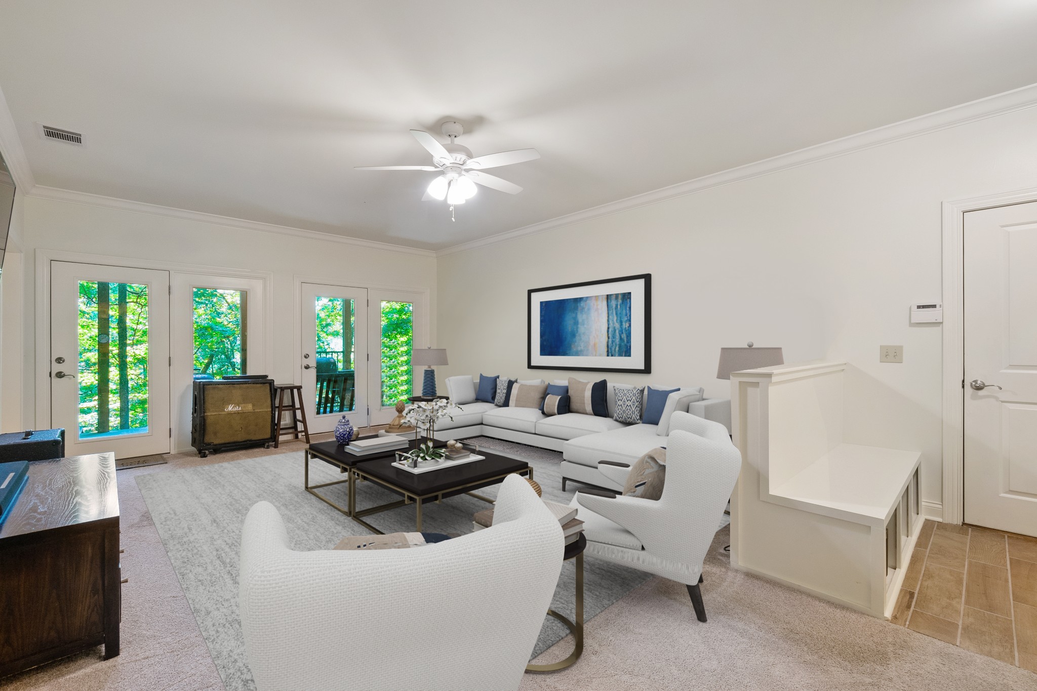 3000 Jubilee Ridge Road Franklin, TN 37069 - Photo 38 of 55 a living room with furniture and a large window