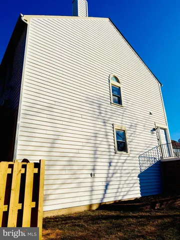 a view of a white building