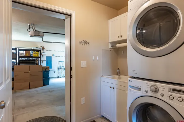 a view of a city with a mountain