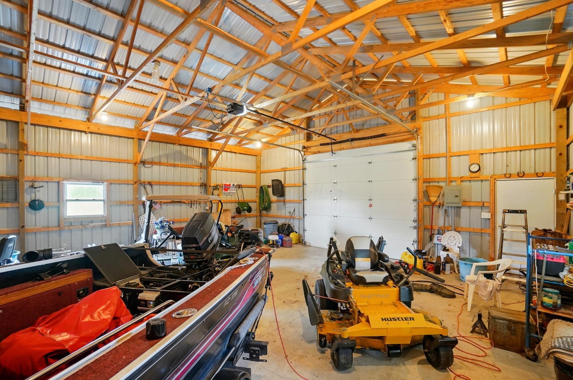 8430 Patterson Road Hilliard, OH 43026 - Photo 69 of 88 Interior of 2014 built pole barn