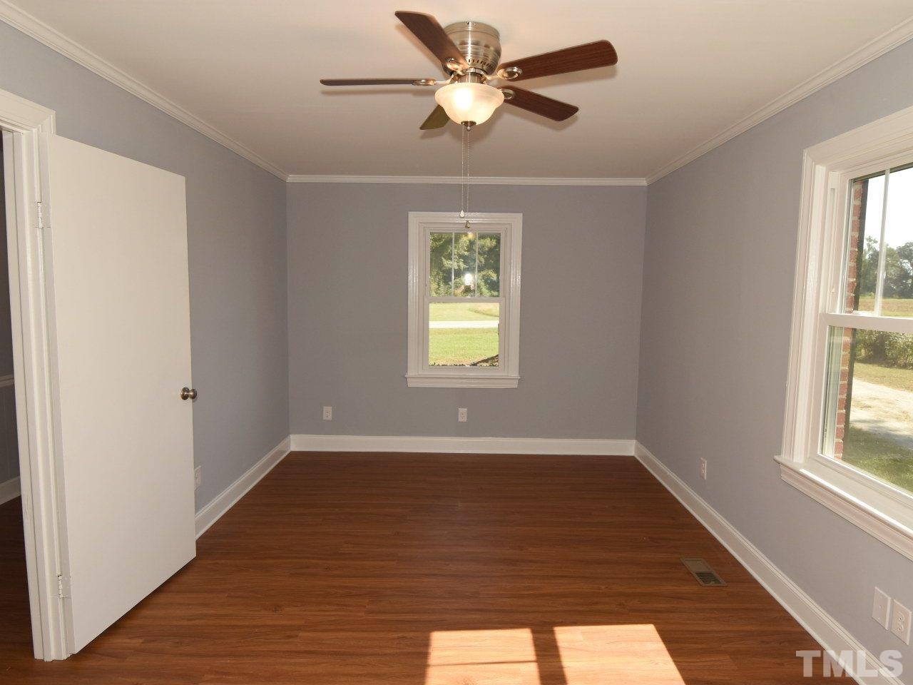 1525 Micro Road Selma, NC 27576 - Photo 11 of 25 Master bedroom, spilit bedroom plan for privacy, new paint, new flooring