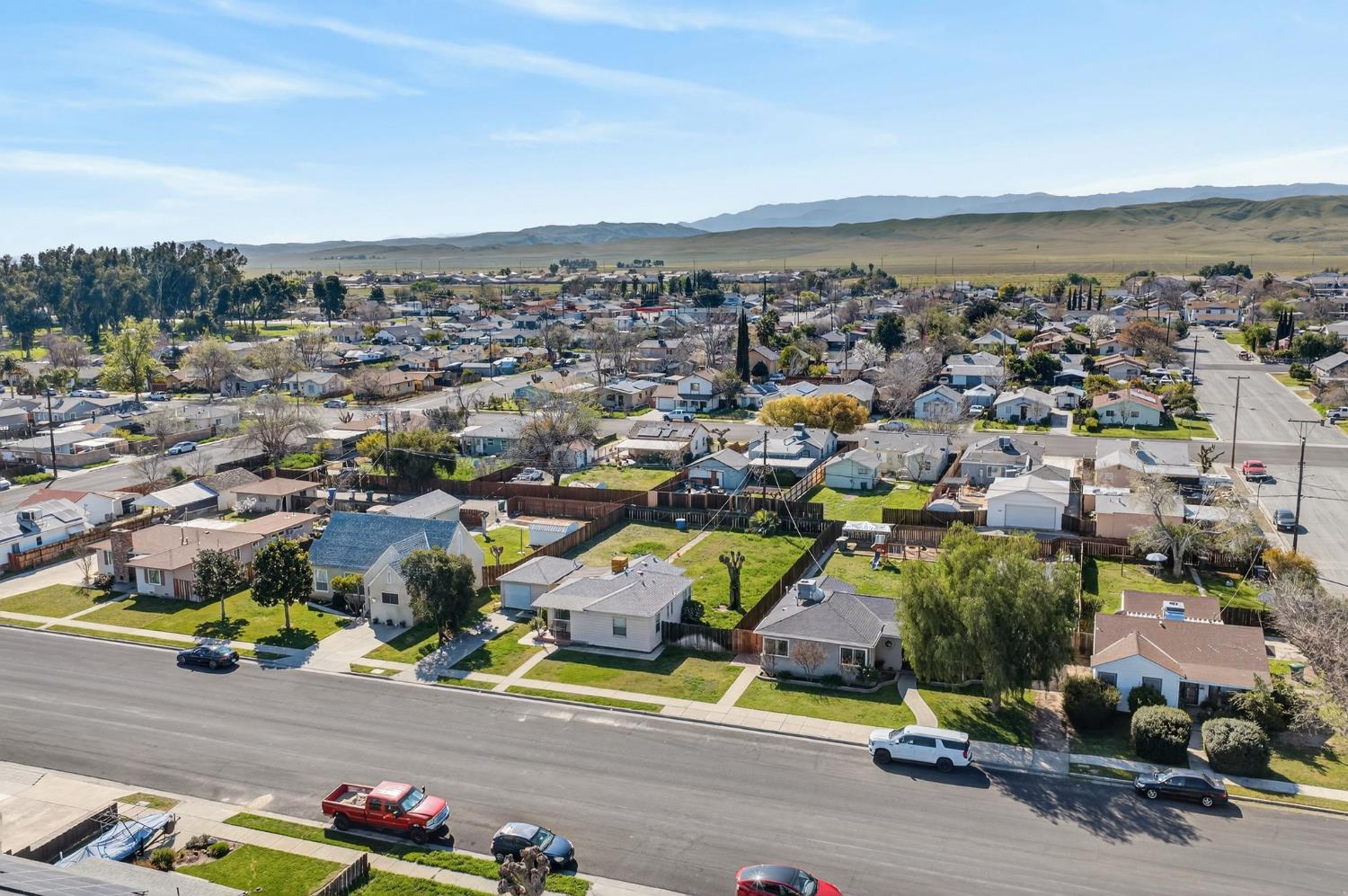 248 Harrison Street Coalinga, CA 93210 - Photo 15 of 30 an aerial view of a city with lots of residential buildings