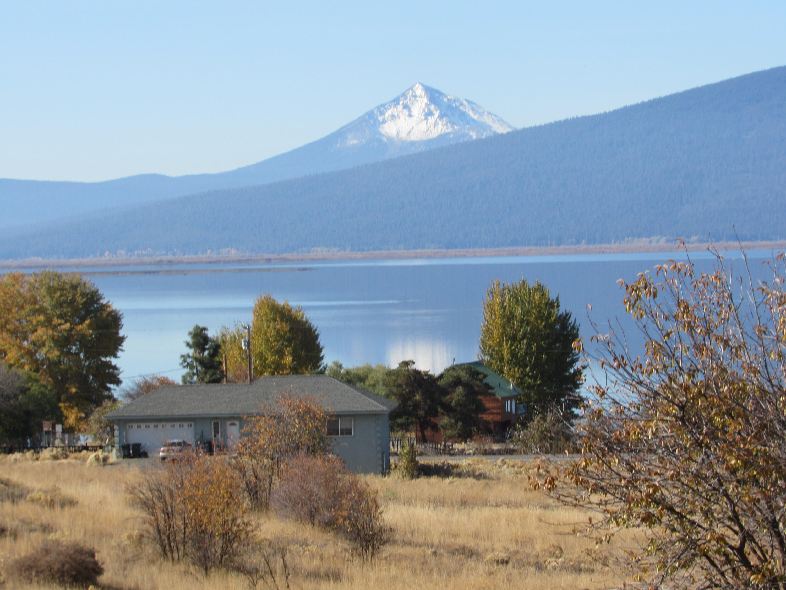 0 Timber Lane, Unit 13 Chiloquin, OR 97624 - Photo 1 of 8 Agency Lake & Mt. McLoughlin with its first snow Oct 2025