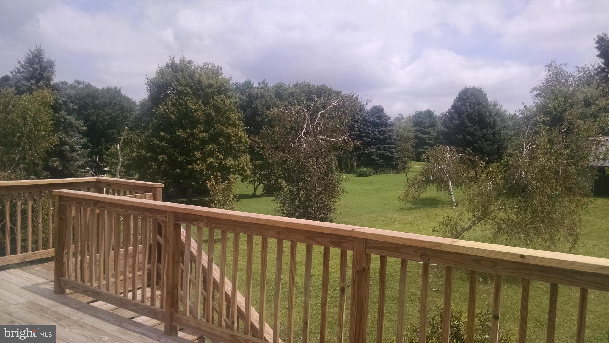 3493 Salem Bottom Road Westminster, MD 21157 - Photo 28 of 30 a balcony with wooden floor and lake view
