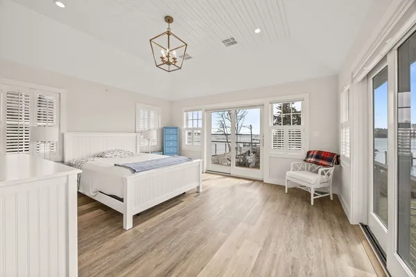 a very nice looking room with a large window