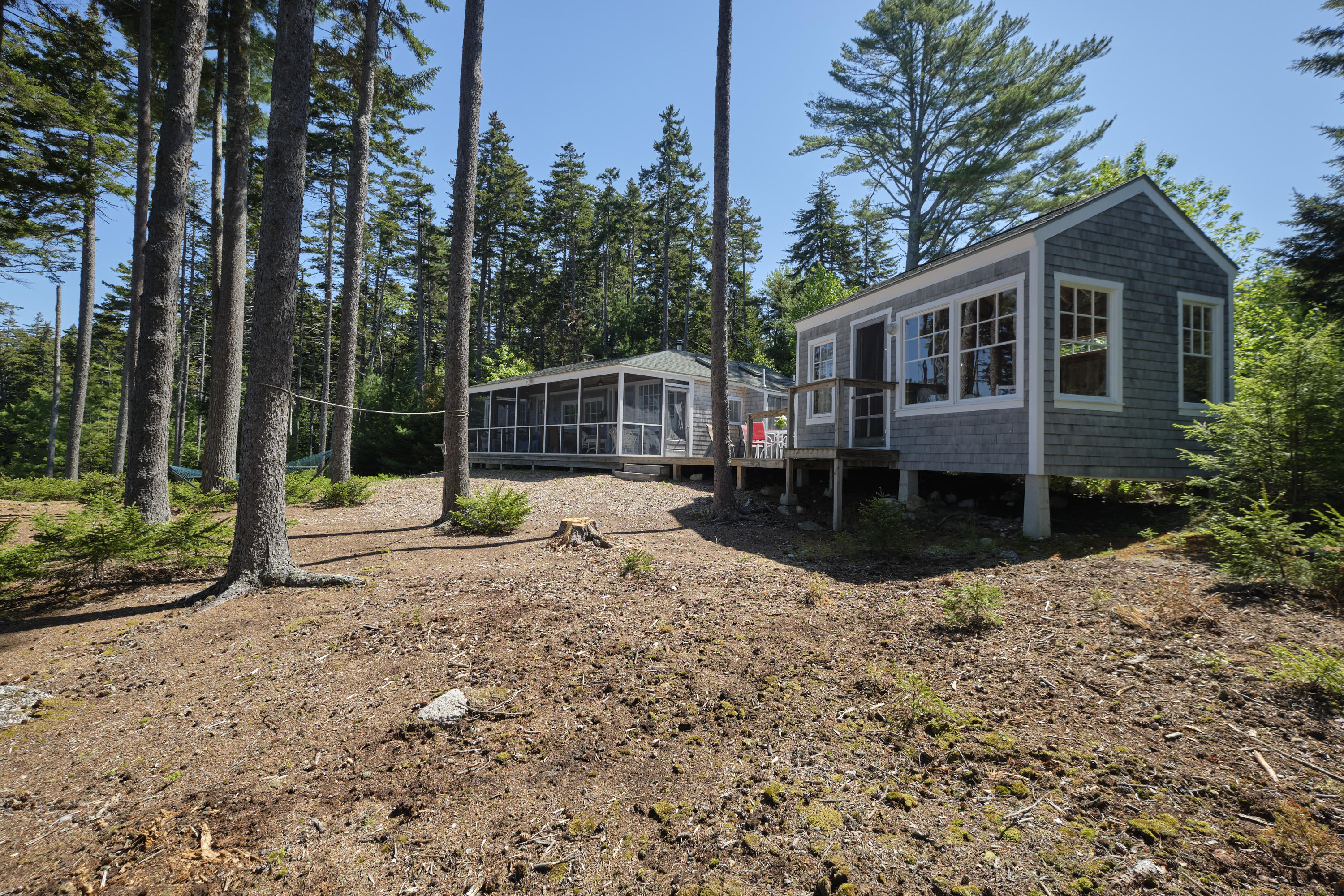 143 Eby Road Friendship, ME 04547 - Photo 34 of 63 Bedroom/bath suit connected by deck w