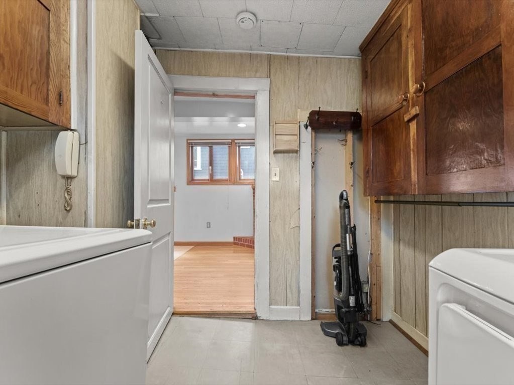 41 Sargent Street Winthrop, MA 02152 - Photo 29 of 40 a view of hallway with washer and dryer